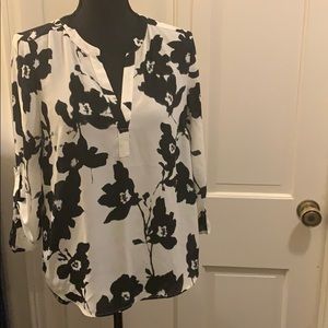 Stitch Fix B&W top/blouse size S